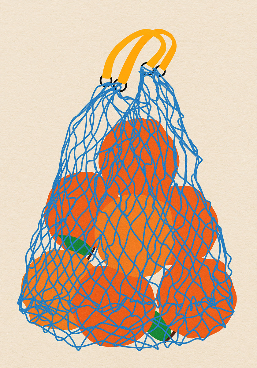 Oranges dans un sac en filet Mise à jour 24