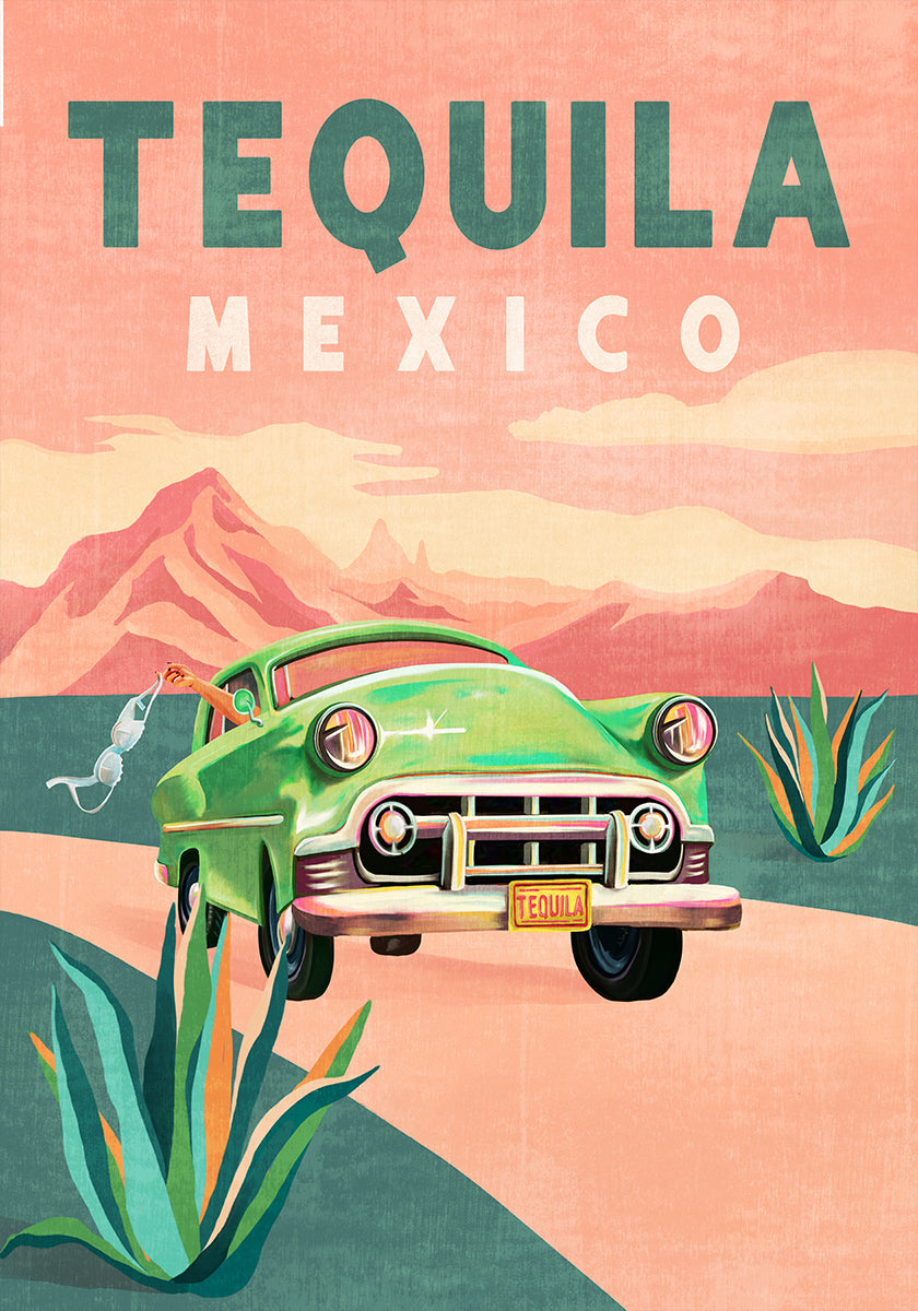 Tequila Mexique Poster