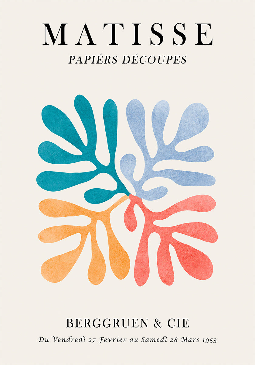 Affiche florale Matisse 4