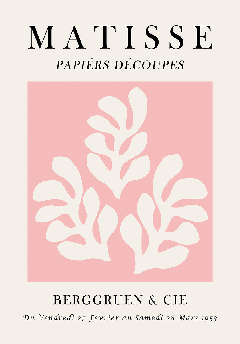 Affiche florale Matisse 10