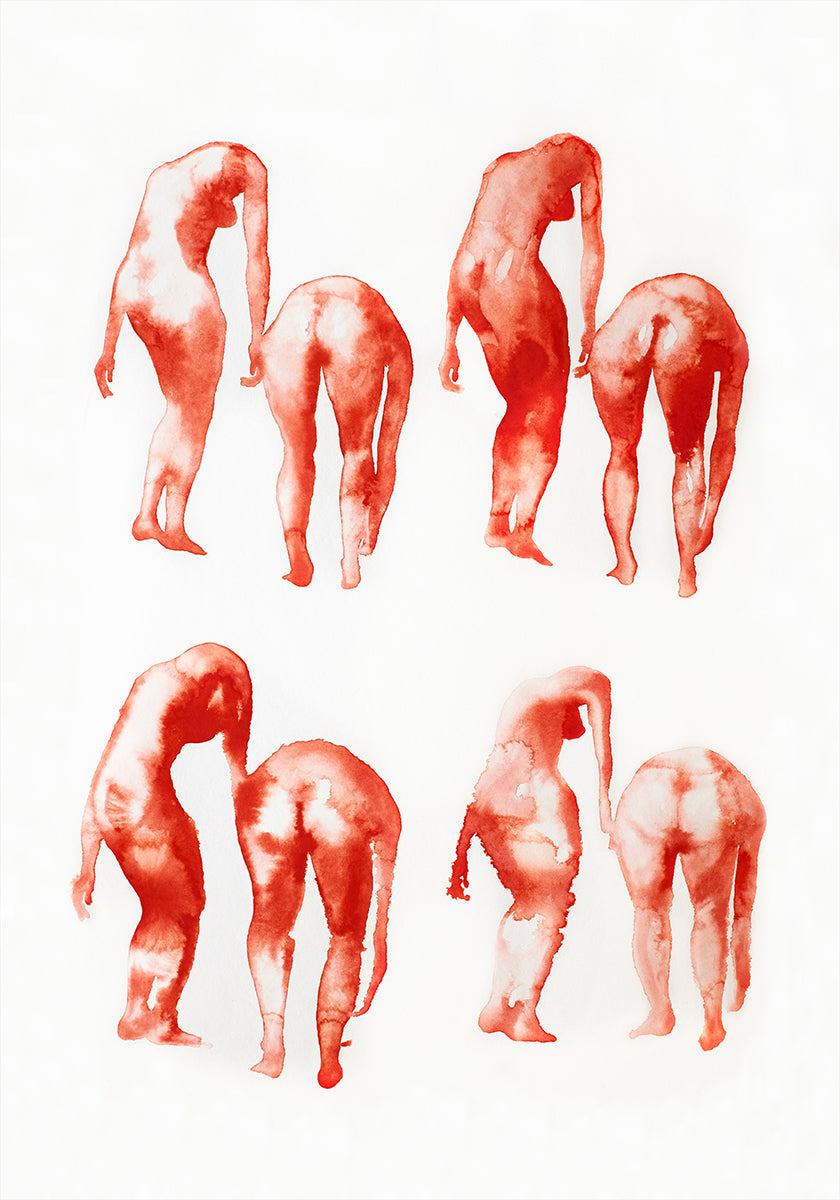 Étude de mouvement de figurine 2x4