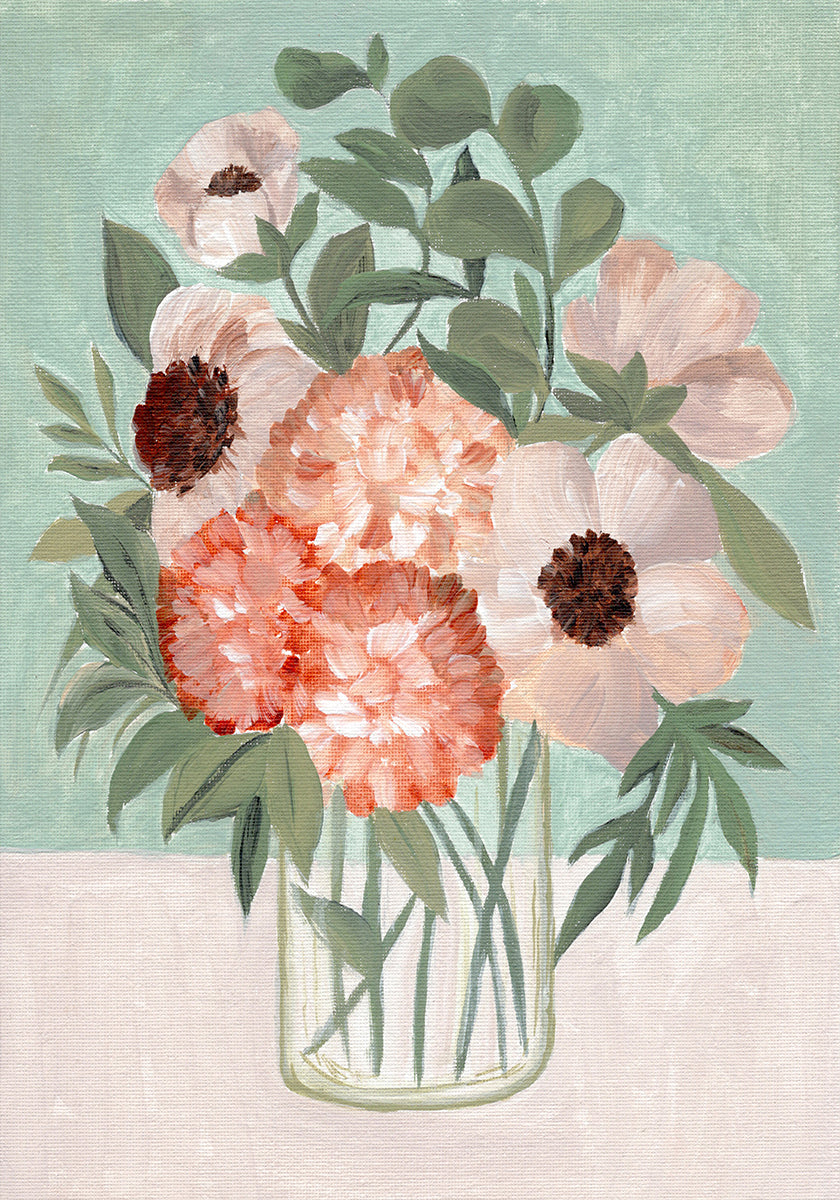 Beautés du jardin Poster