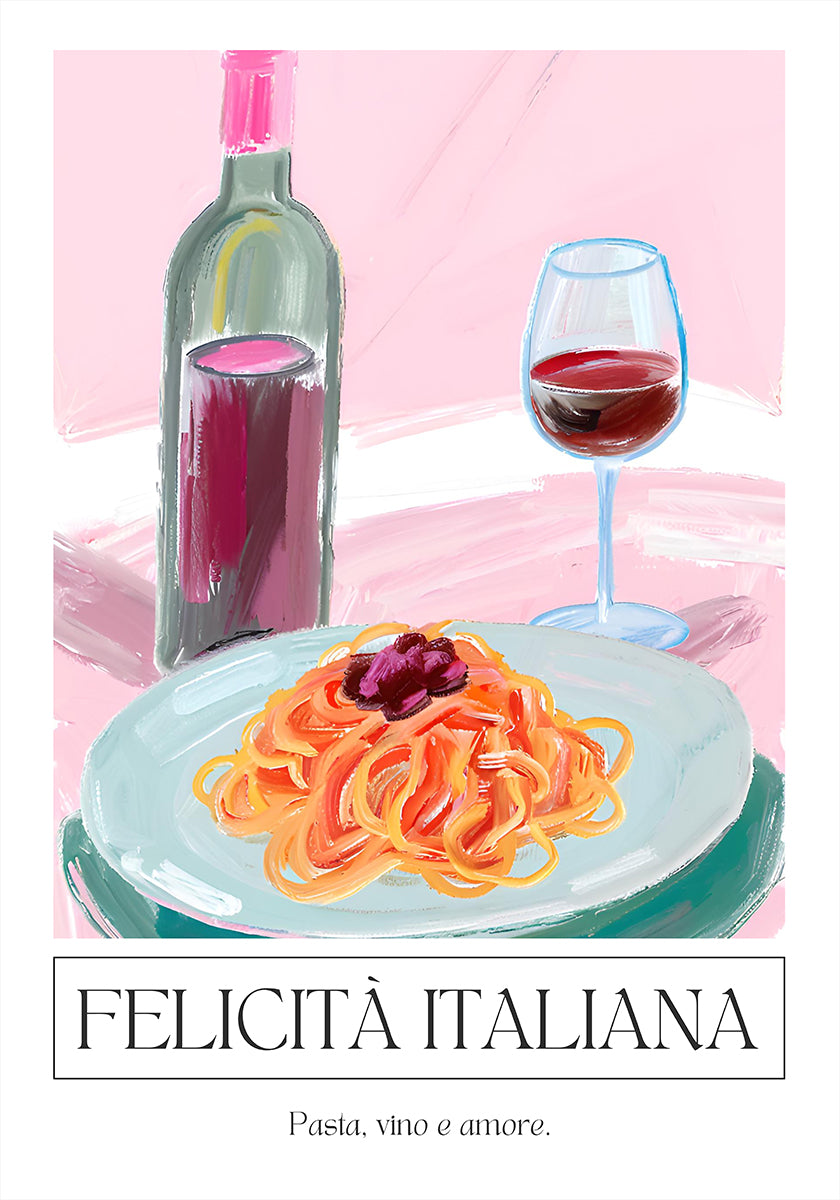 Felicità Italiana Poster