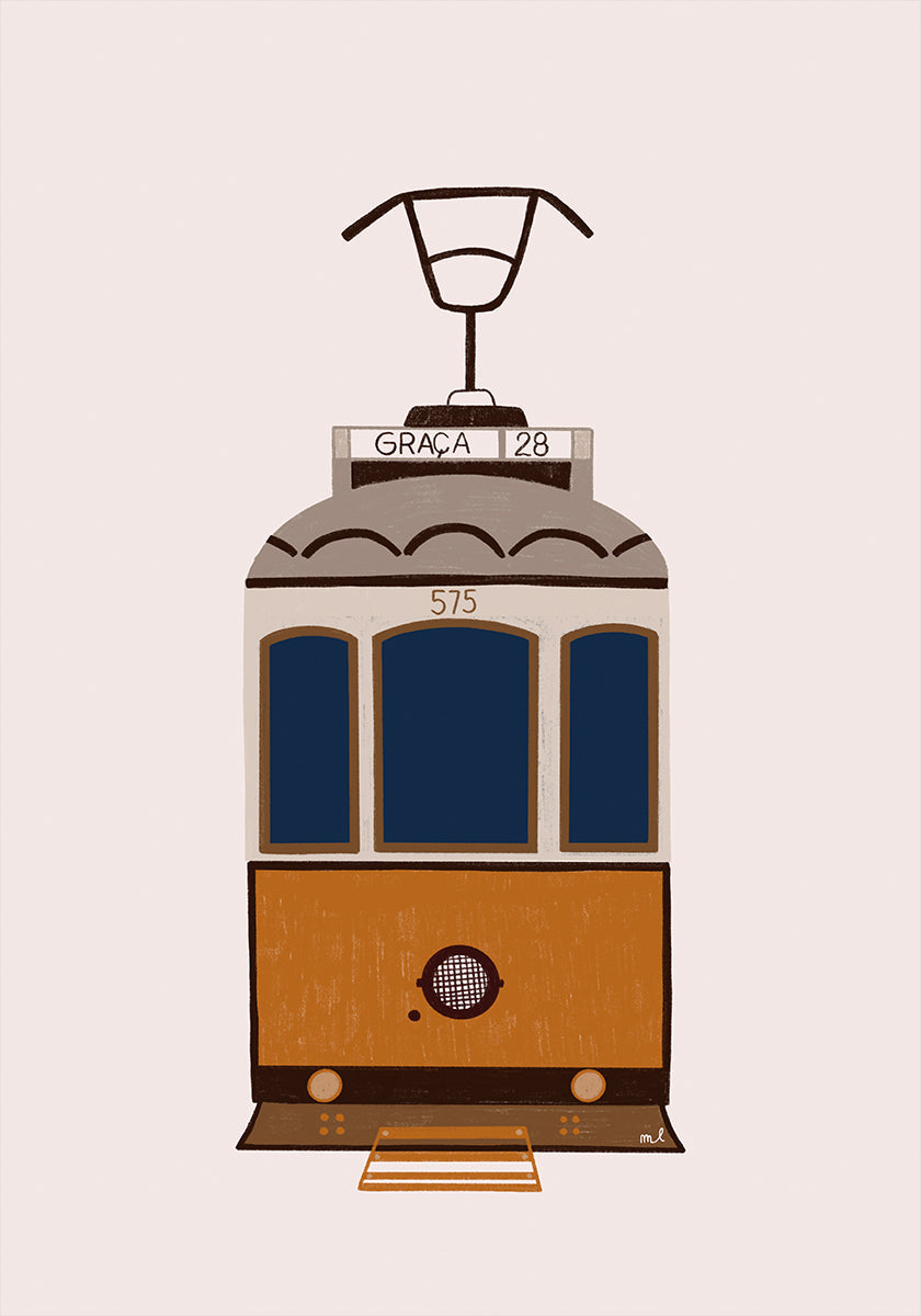 Tramway de Lisbonne Poster