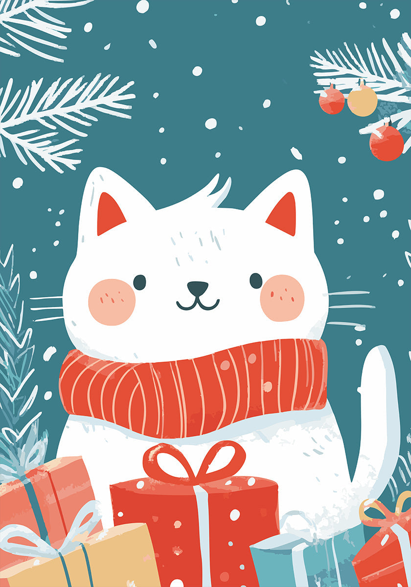 Chat de Noël (NOUVEAU)
