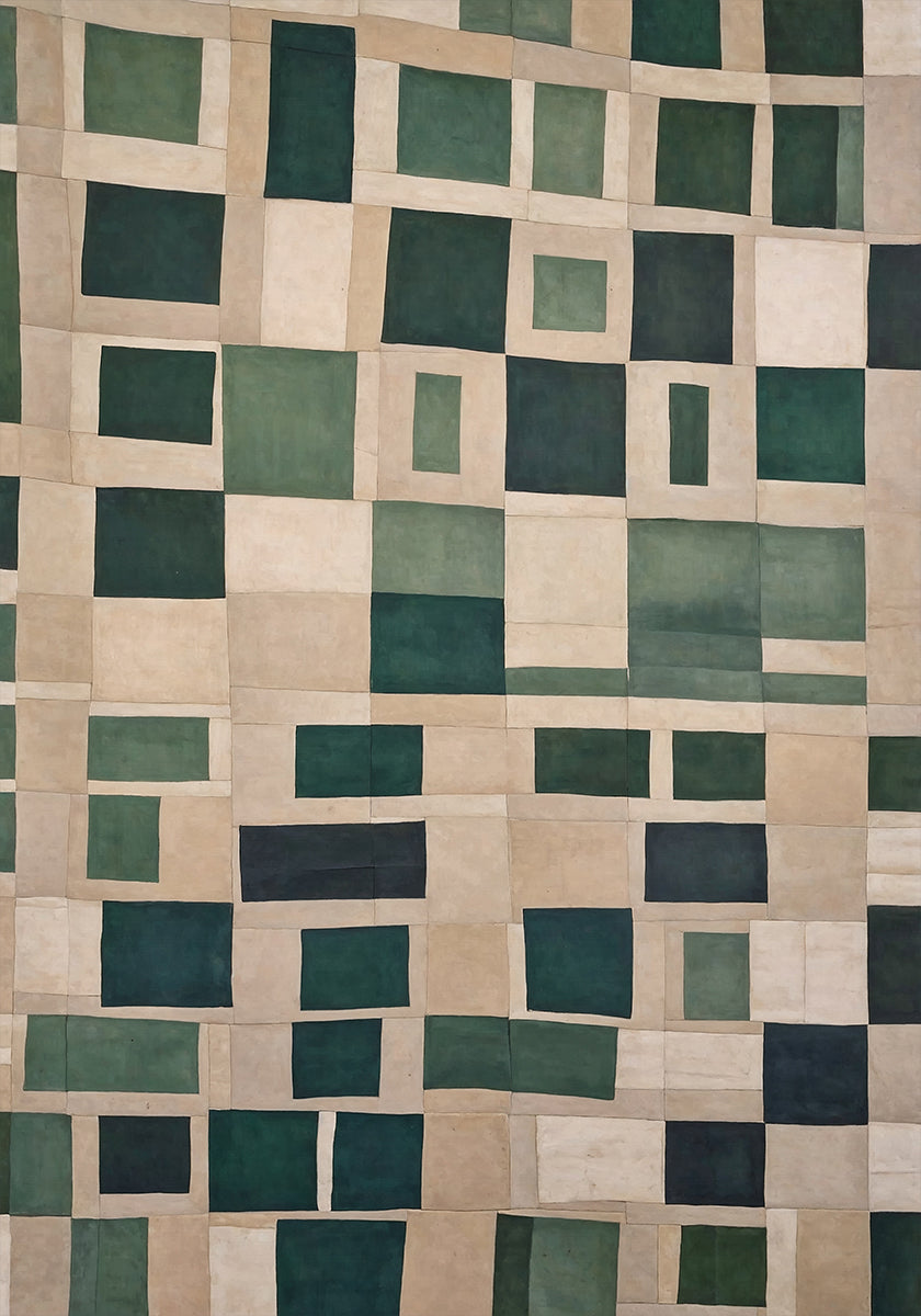 Mosaïque d'émeraude