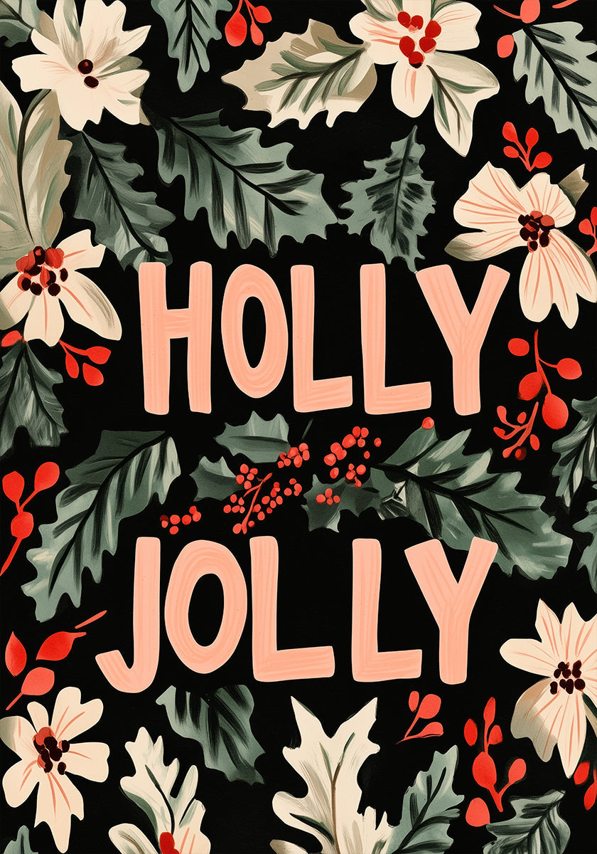 Feuillage festif Poster