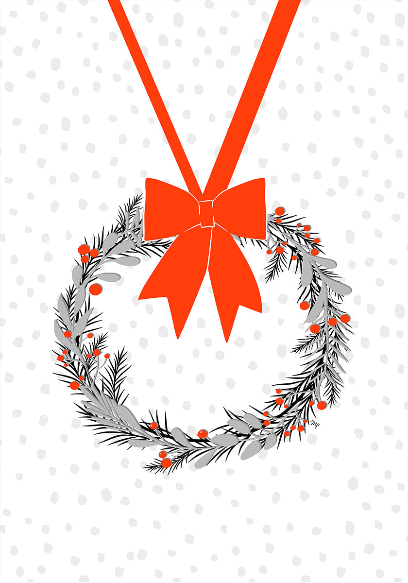 Joie de la couronne festive Poster