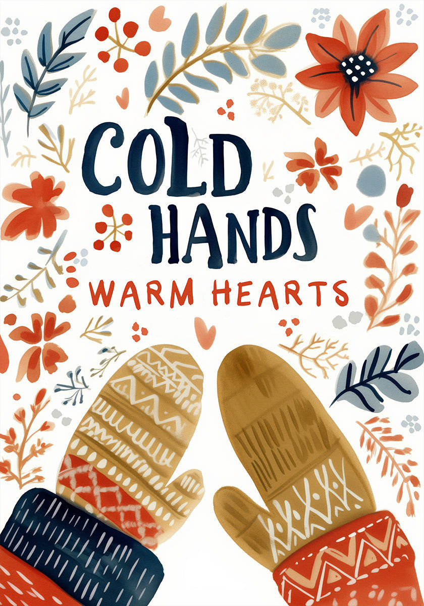 Mitaines douillettes magiques Poster