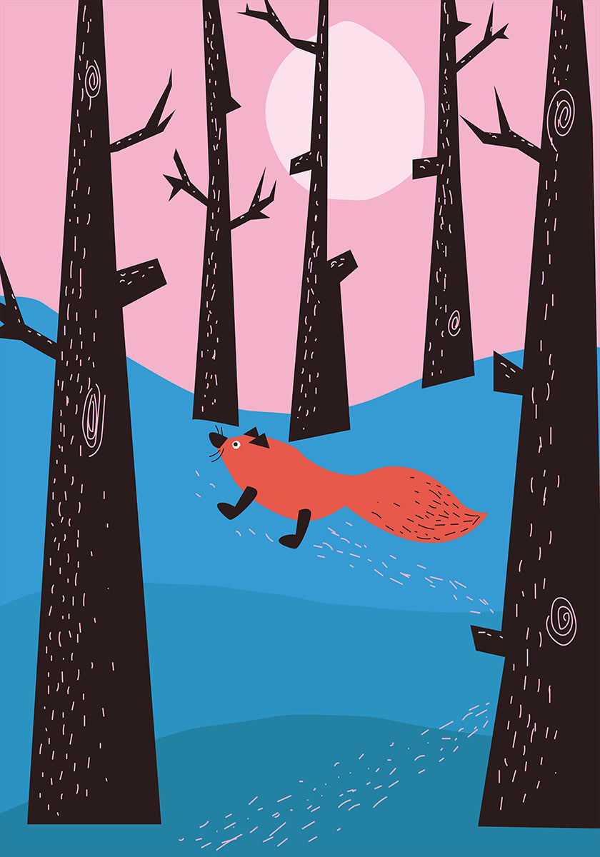 Renard d'hiver Poster