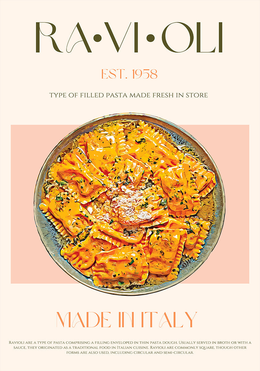 Délice aux raviolis Poster