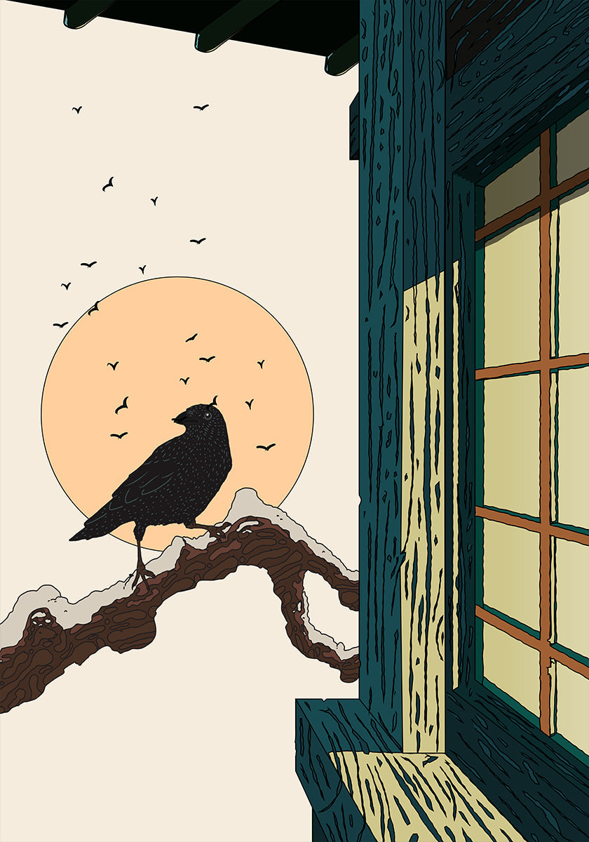 Vue Raven & Dawn Poster