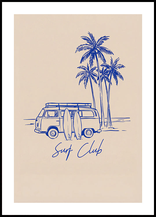 4 Freepik  Remove Surfboards Above the Van and Place Two Surf  19114 Topaz (NEW) - Posterbox