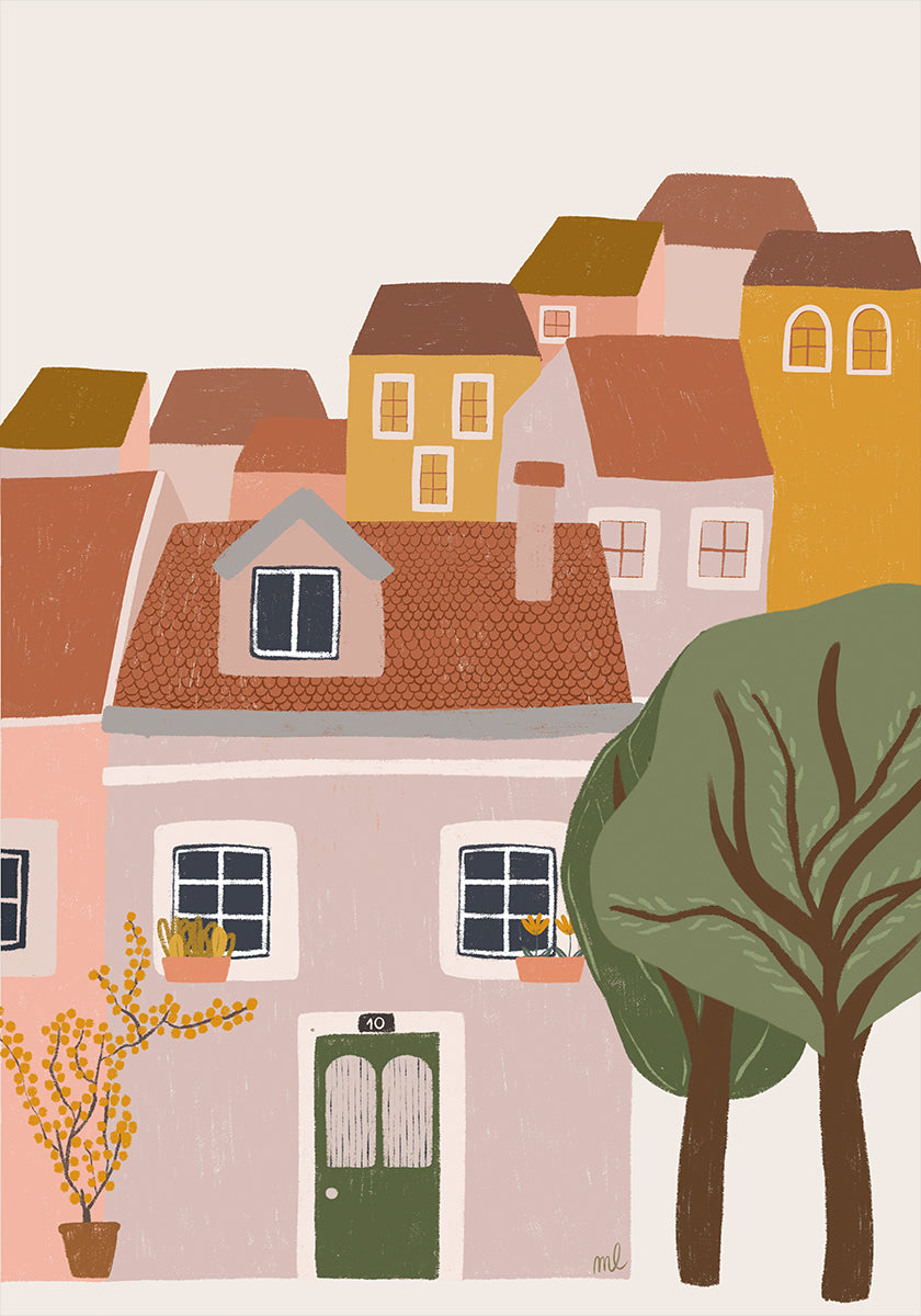 Rue de Lisbonne Poster