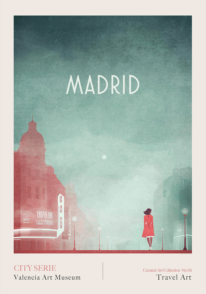 Madrid 1 - GRAN VIA Poster