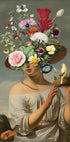 Woman In a Large Floral Hat (NEW) - Posterbox