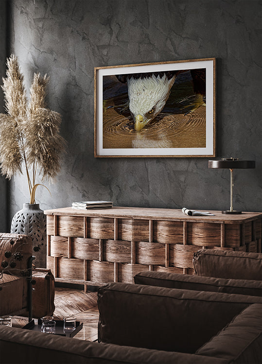 Boisson fraîche par une journée chaude Poster