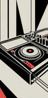DJ Mixer - Bauhaus Style (NEW) - Posterbox