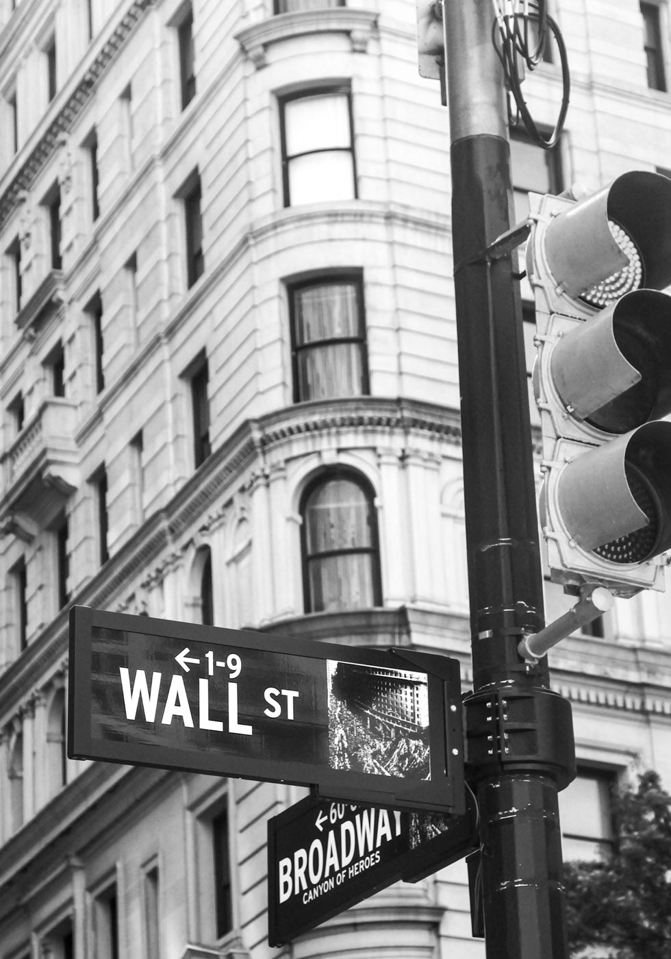 Wall Street Sign Plakat - Posterbox.no