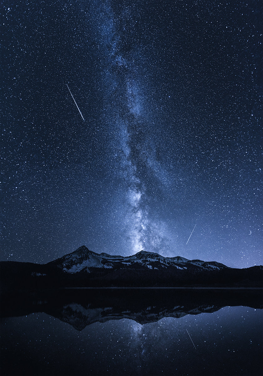 Réflexion des galaxies