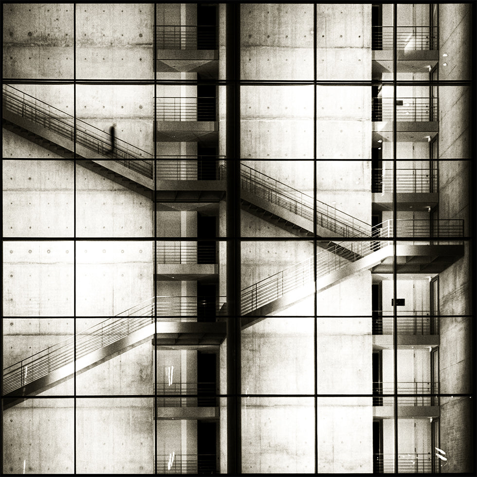 Escaliers abstraits Poster