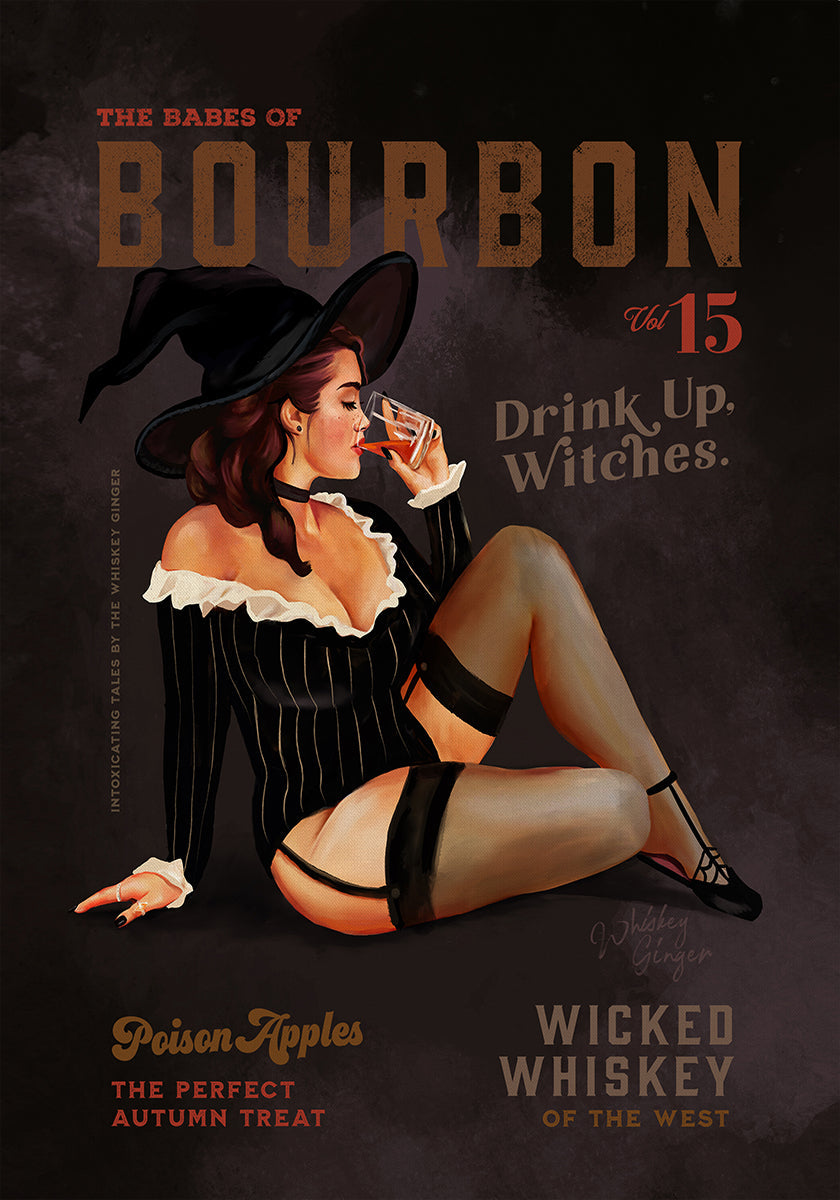 Babes of Bourbon October Halloween Witch (NEW) - Posterbox