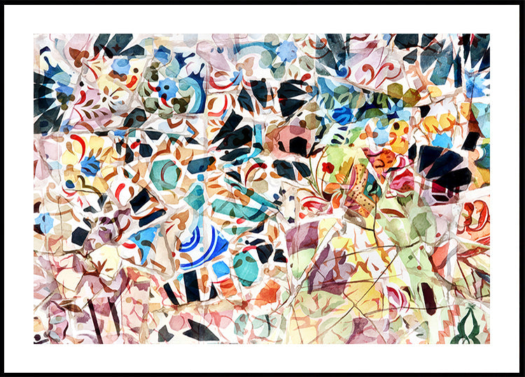Mosaic of Barcelona VI (NEW) - Posterbox