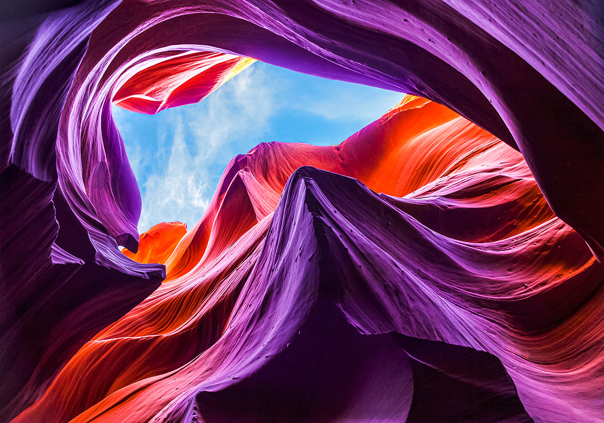 Canyon inférieur magique de l'antilope