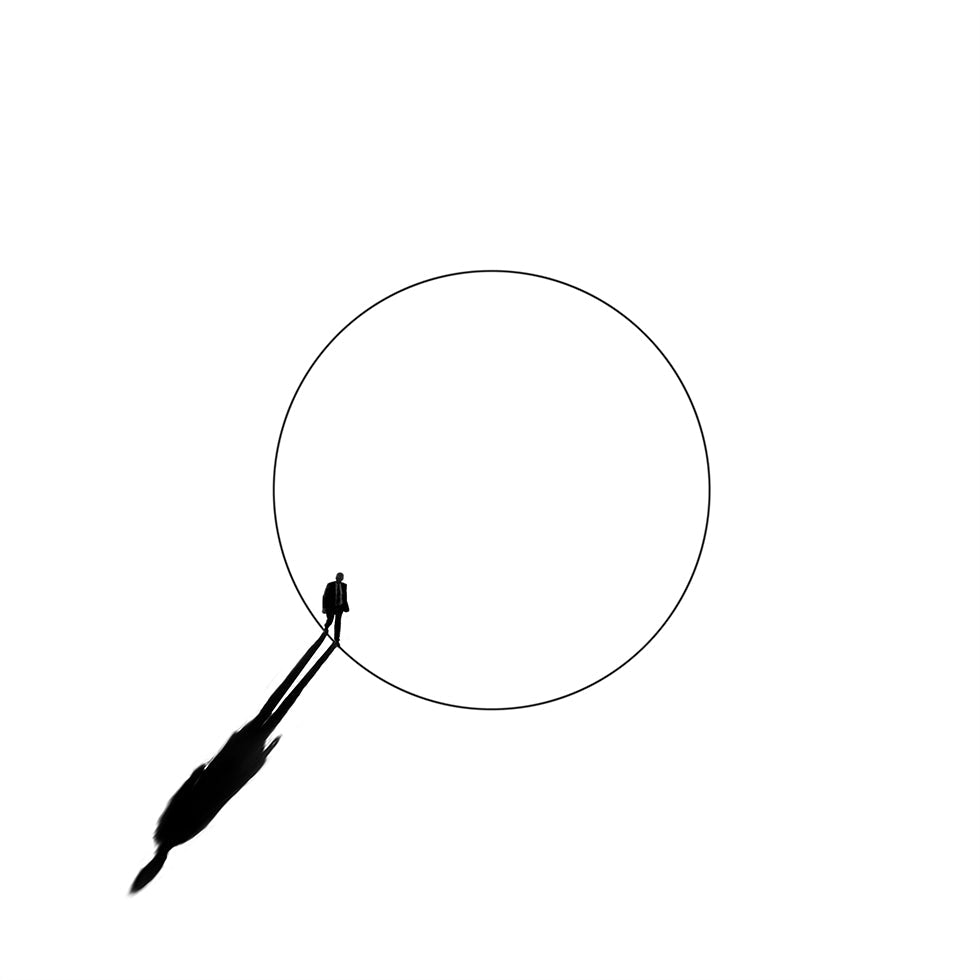 Parcourir le cercle Poster