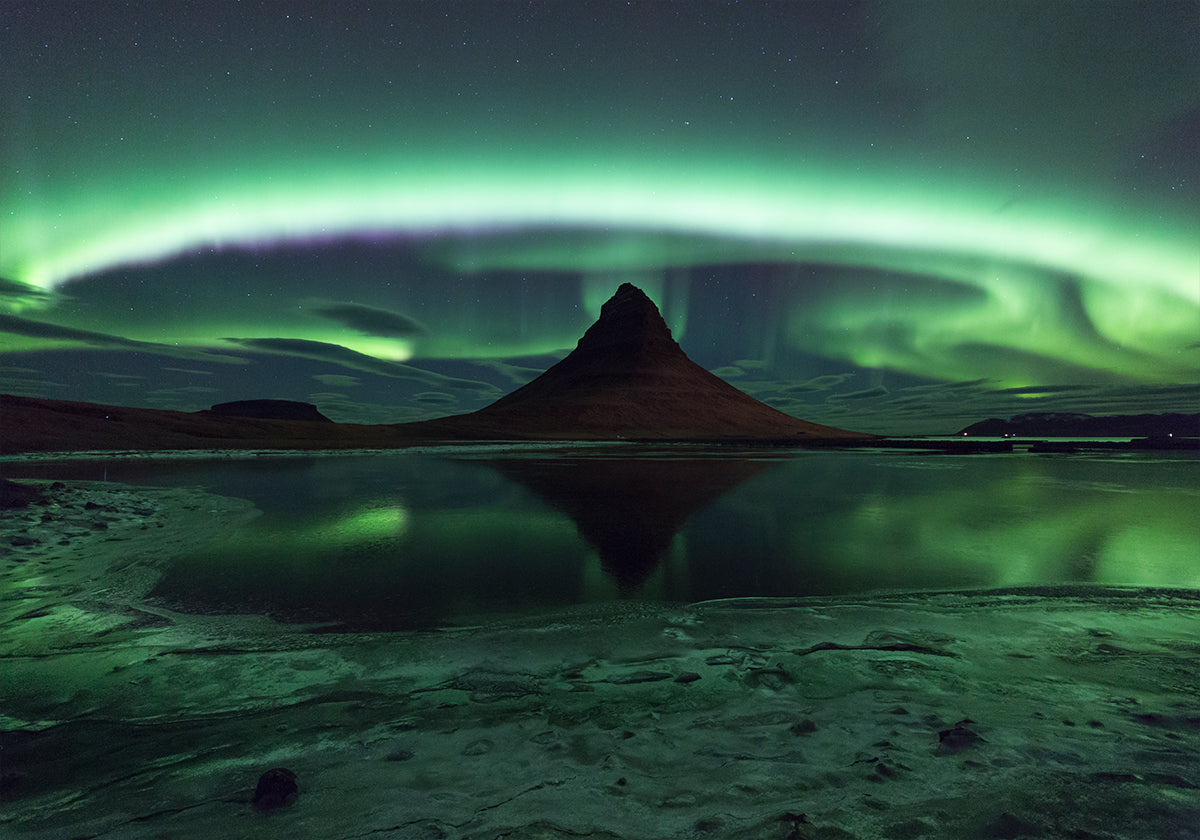 Kirkjufell Aurore