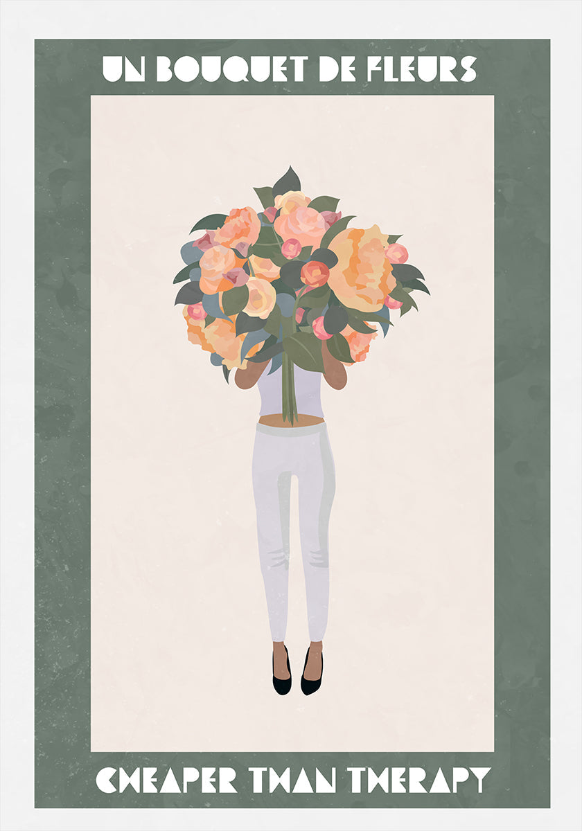 Flowers girl therapy (NEW) - Posterbox