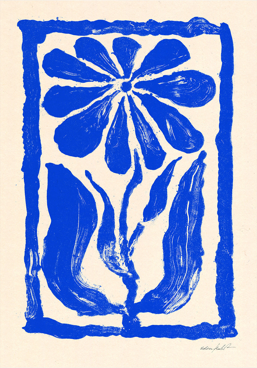 Blue Flower (NEW) - Posterbox