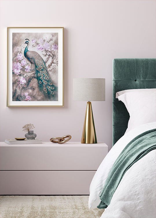 Peacocks Romance Garden (NEW) - Posterbox