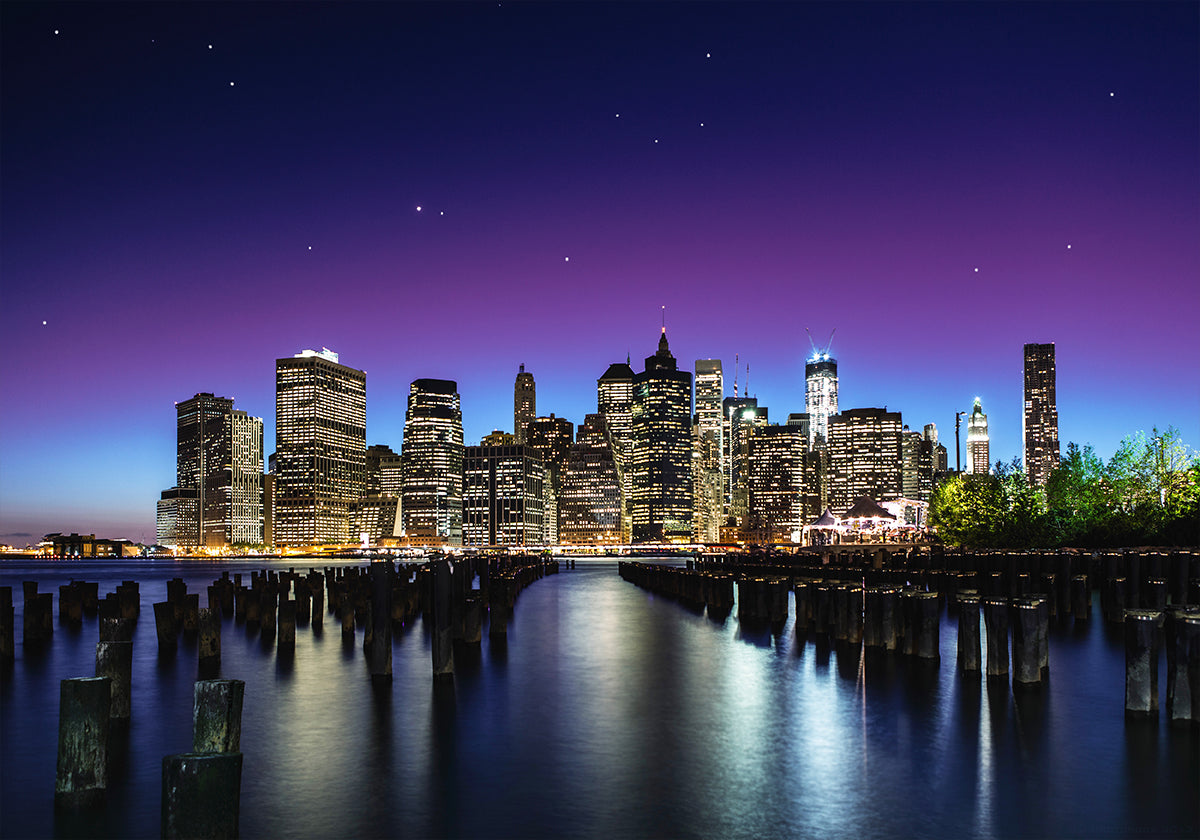 Ligne du ciel de New York