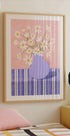 Quirky Daisies in a Vase Plakat - Posterbox