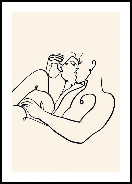 The Kiss Plakat - Posterbox