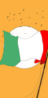 Italian Flag Waving (NEW) - Posterbox