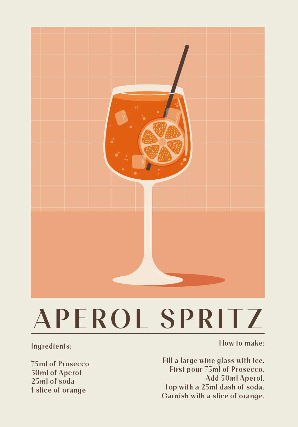 Affiche Aperol Spritz