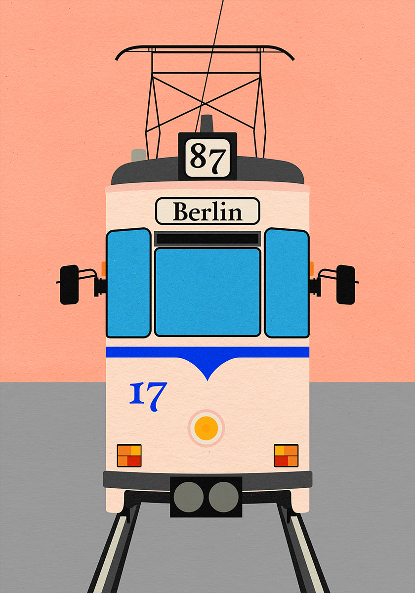 Tramway de Berlin Poster