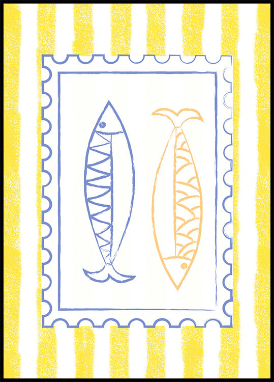 Timbre de poisson côtier