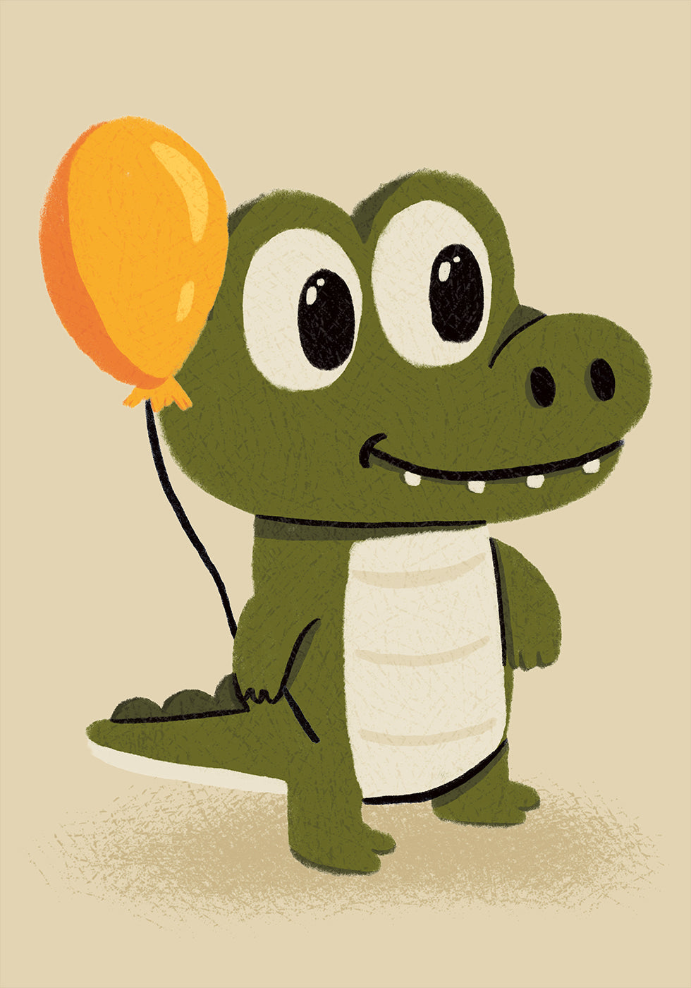 Crocodile mignon Poster