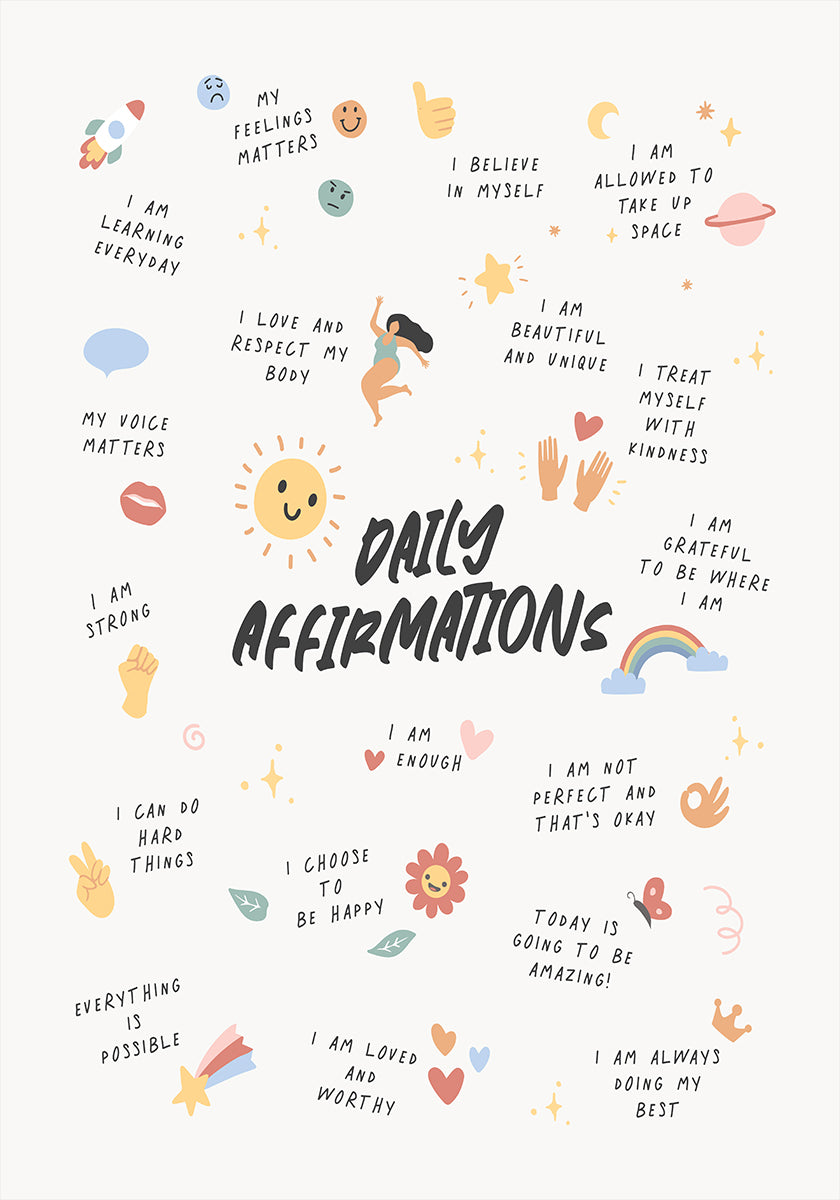Affirmations quotidiennes No2 Affiche
