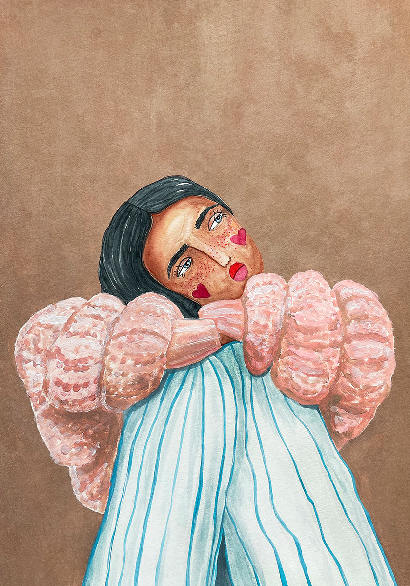 Fille qui rêve Poster