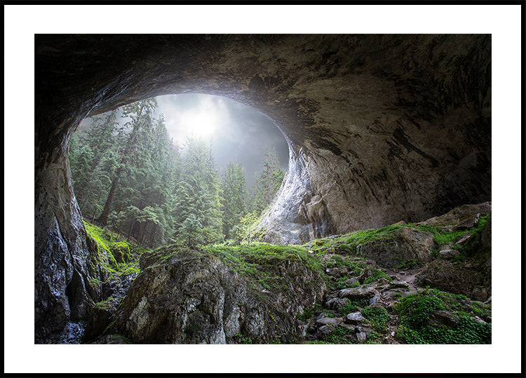 Coup d'oeil au ciel Poster