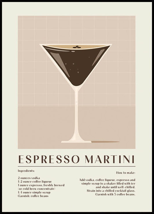 Affiche de Martini expresso