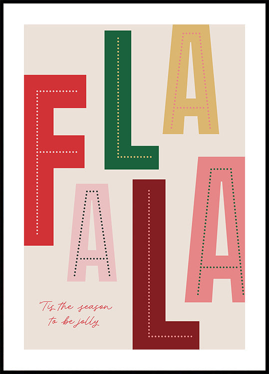 FaLaLa Saison de Noël Poster