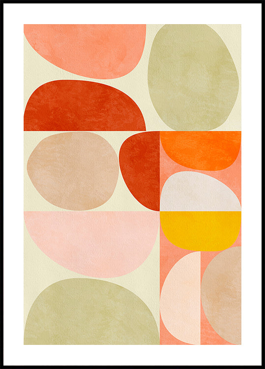 Géométrie pastel