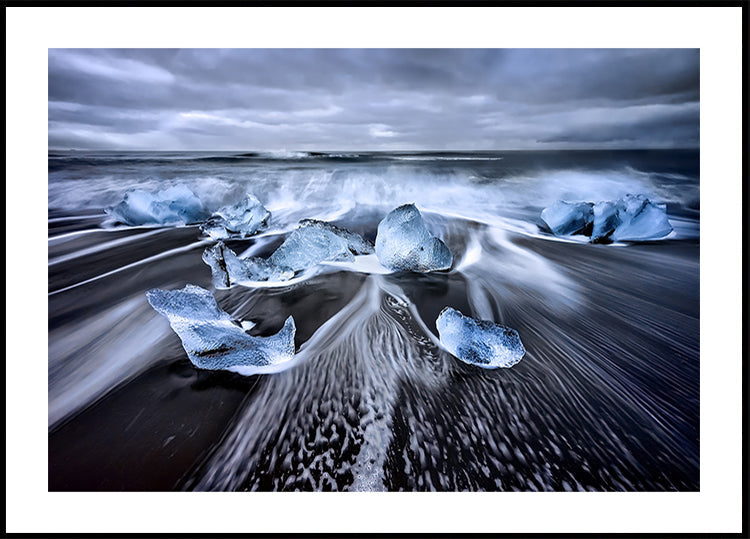 Diamants bleus Poster