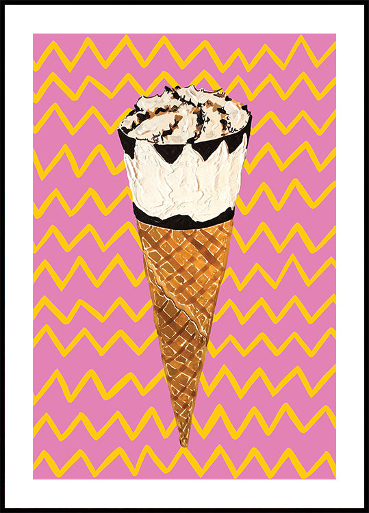 Cornetto Rose Poster