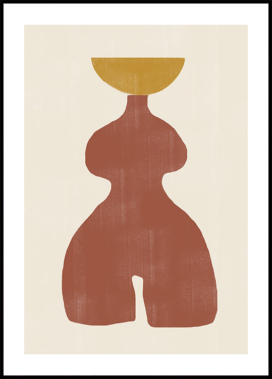 Équilibre abstrait Poster